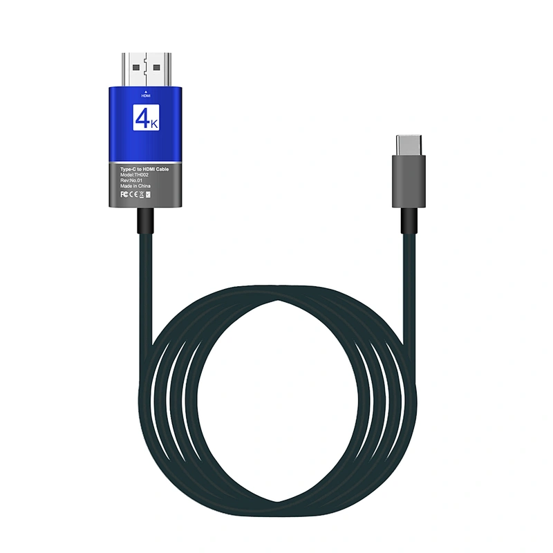 Factory manufacture USB Type-C to HDtv Cable 4K 30Hz HD Video HDtv Cable 6ft