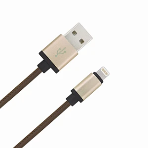 MFI manufacturing licence braided black mfi certified cable for iphone