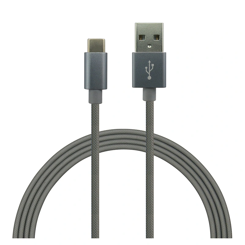 5V 2.4A PET braided USB Type C 3.1 to USB2.0 QUICK Charger cable