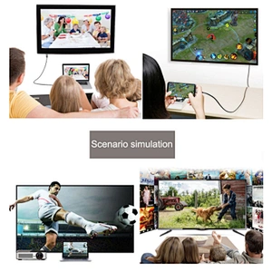 new product Universal Thunderbolt 3 Compatible USB 3.1 Type C to HD Adapter Cable 1.8m 6ft for MacBook ChromeBook Pixel Galaxy S