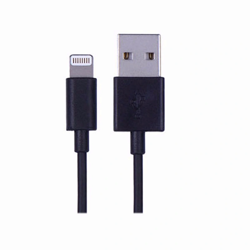 2015 rainbow colorful mfi certificated usb charger cable with ABS or PVC moulding for iphone