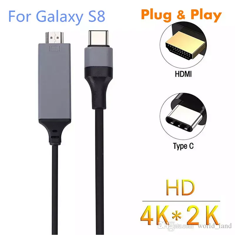Alibaba best supplier USB C TYPE C Adapter usb3.1 type c to HDTV cable adapter for sumsang s9