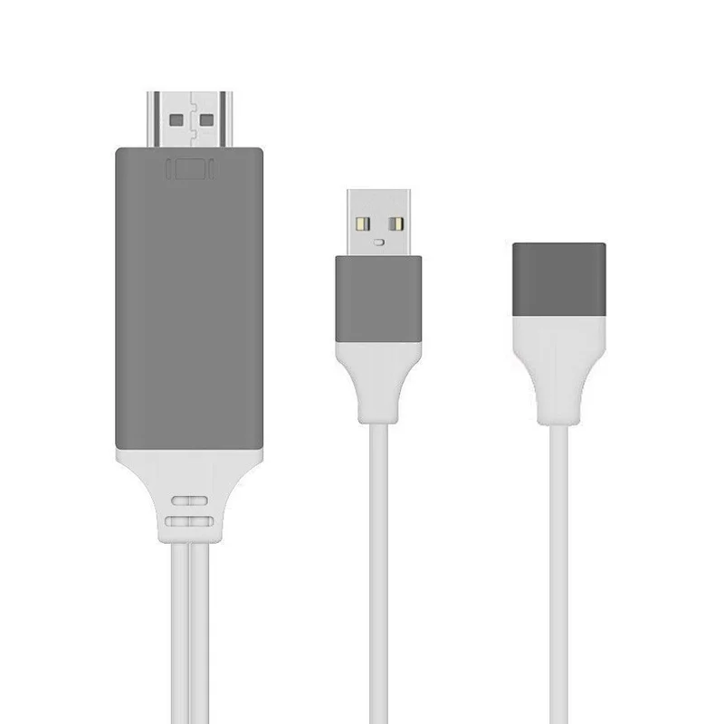 3 IN 1 8PIN MICRO Type C USB C TO USB HDTV HD USB C multiport Adapter