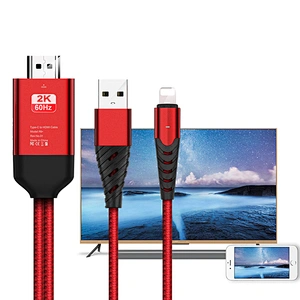 1080p HDTV AV adapter for iPhone X/8/7