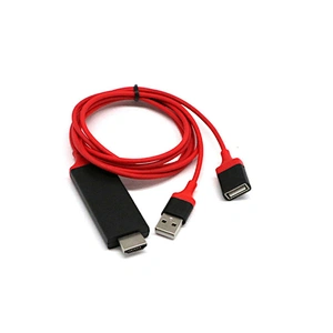 HD video cable connect phone to tv support 1080HD video micro to HDTV for andriod cellphones