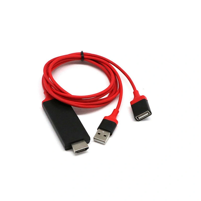 HD video cable connect phone to tv support 1080HD video micro to HDTV for andriod cellphones