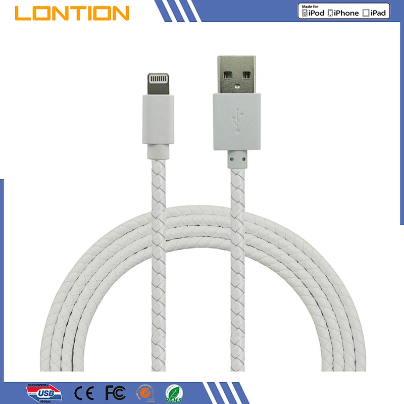 Nylon Braided Data Cable For iPhonex/8/8p/7