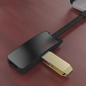 Supper Mini USB C HUB 3 in 1 type C HUB Adapter