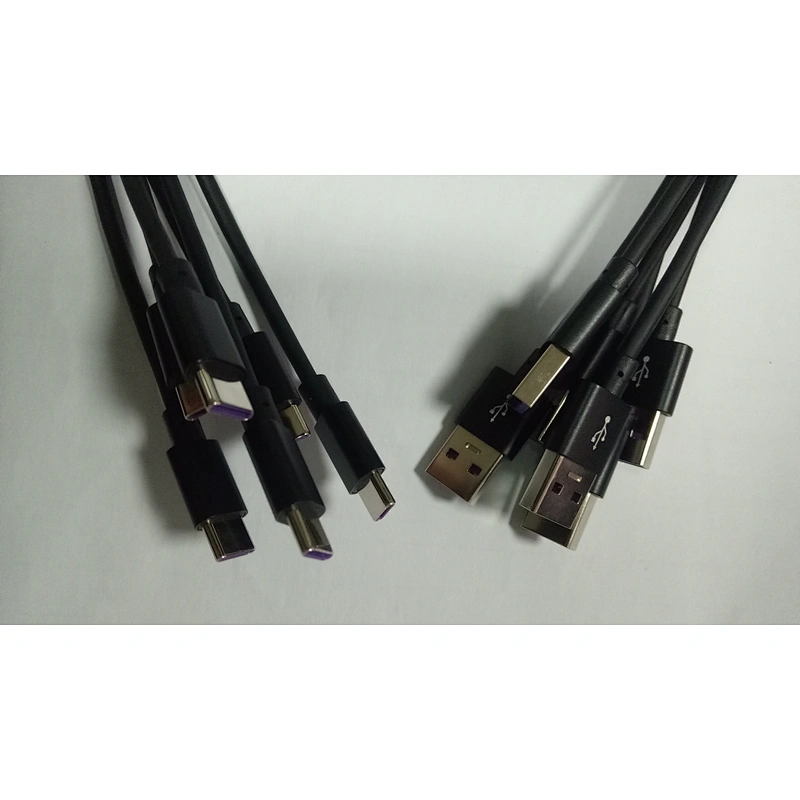 100W 20V Fast Charge Male Typ Gen 3.1 3.2 Usb Type C 5a Cable 3.0 Data Line for type c fast cable