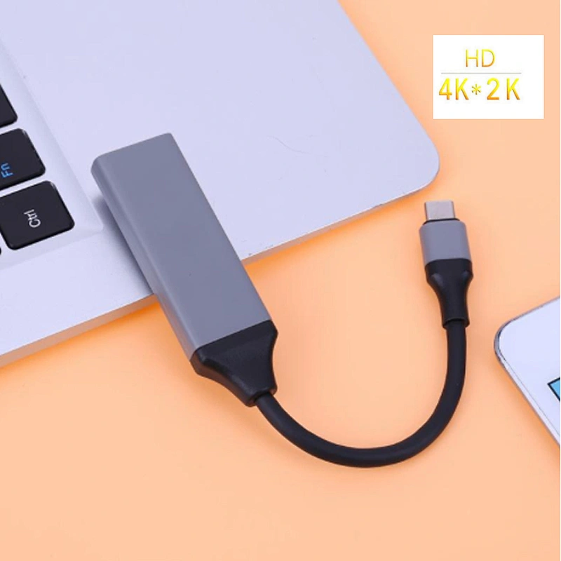 USB 3.1 Type C To HDTV Adapter Cable Male To Female USB-C To HDTV 4k Converter For Macbook Chromebook Pixel