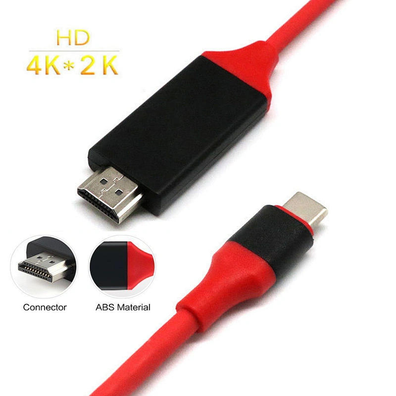 type c to hdtv hdm-i cable Supports up to 4K 3D 3840 x 2160 60Hz for huawei mate 10