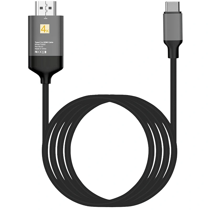 Factory manufacture USB Type-C to HDtv Cable 4K 30Hz HD Video HDtv Cable 6ft