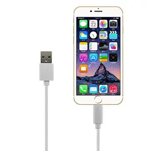 Wholesale High quality cheap price usb cable for iPhone cable data sync charger for iPhone 6 /iPhone8 fiber optical cable