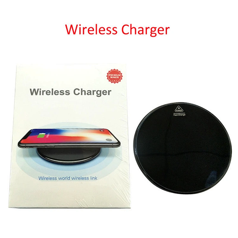 Qi Wireless Charger Charging Pad For iPhone X, iPhone 8 / 8 Plus