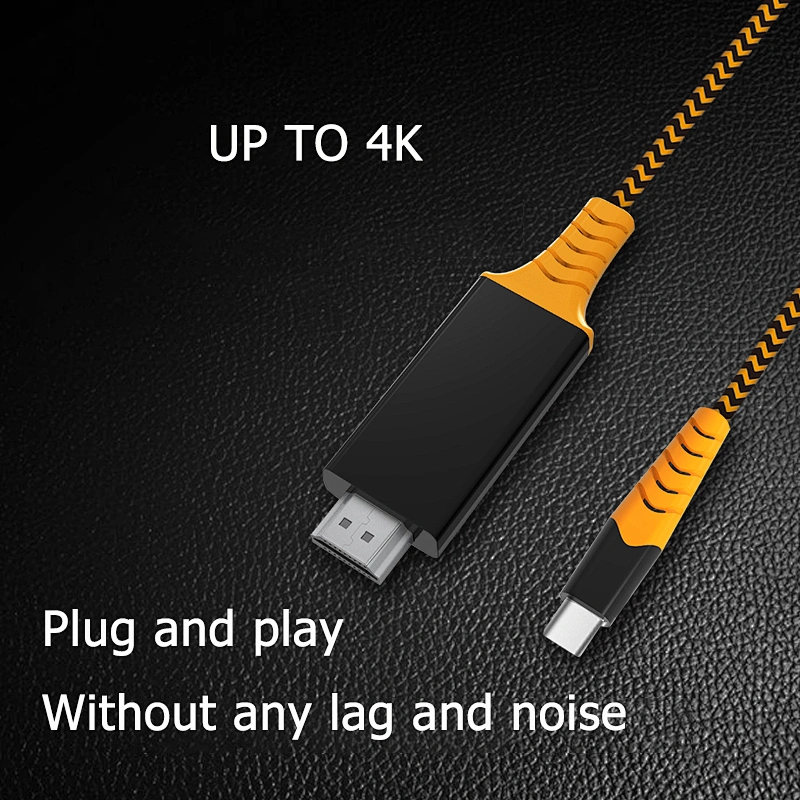 4k HDMI to USB C Cable Type C to HDTV Adapter USB C Connector