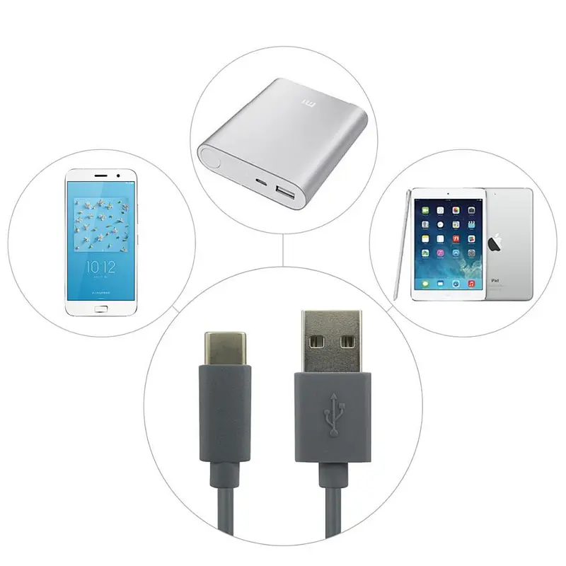 Grey Super speed small android usb type c extension cable 3.0 US002, China multi fast micro usb power charge cable