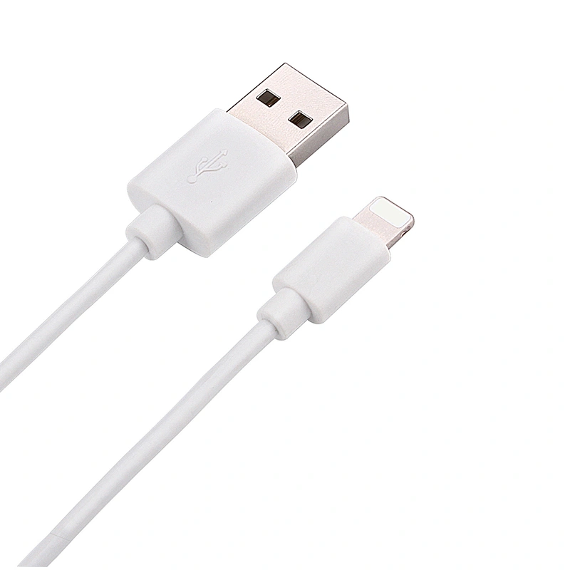 Factory Wholesale 1M White USB Cable For iPhone 8