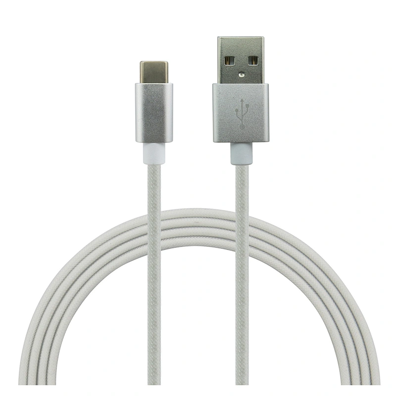 5V 2.4A PET braided USB Type C 3.1 to USB2.0 QUICK Charger cable