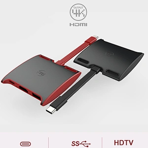 Lontion 3in1 USB-C HUB HDMI(60HZ)+USB+PD CHARGING