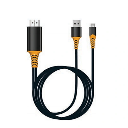 4k@60Hz braided type c to hdm*i USB C to HD cable WITH USB PD Charger