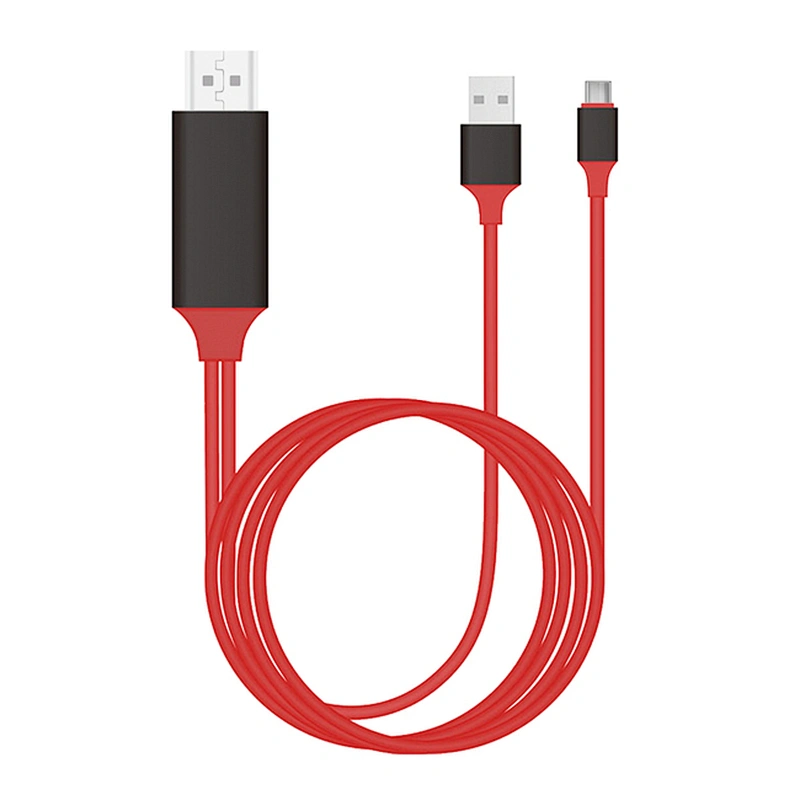 2M 4K USB Type-C to HDTV AV Adapter Cable for Phone Laptop