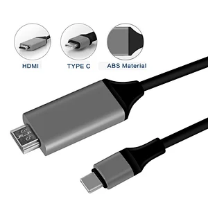 Accept logo printing USB-C USB 3.1 Type C Type-C to HDTV Adapter Connector HDTV Cable
