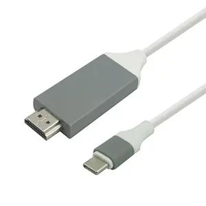 2M 4K USB Type-C to HDTV AV Adapter Cable for Phone Laptop