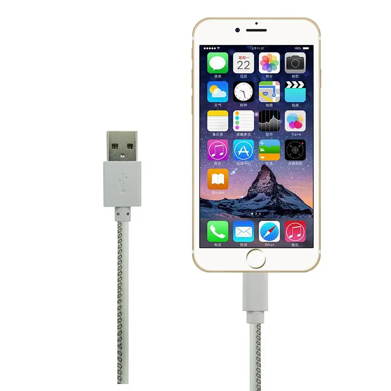 Oem Certified Charger Cable For iPhone X,3Ft 6Ft Sync Cable For iPhone8/7