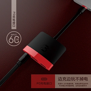 USB C to USB+HDTV+Type C PD 3 in 1 Hub
