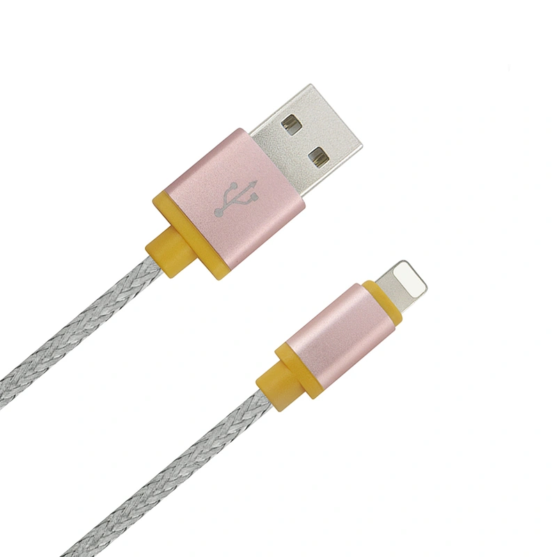 High Quality Certified Flat Charger Cable For iPhone/Apple X 8 7