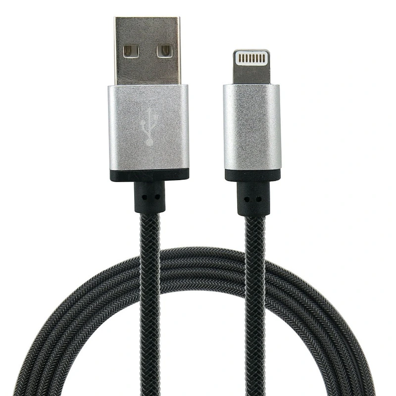 Newest style Aluminum shell weaving mfi cable certified manufactured by Lontion