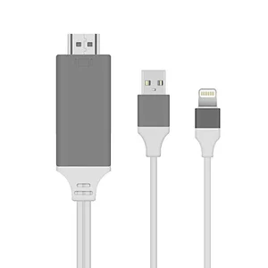 High quality and speed full HD 1080P mate to female 2 meter PVC MOLDING HDTV cable for smartphone