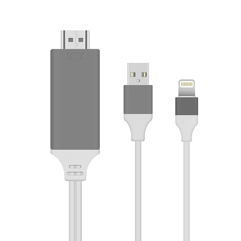 High quality and speed full HD 1080P mate to female 2 meter PVC MOLDING HDTV cable for smartphone