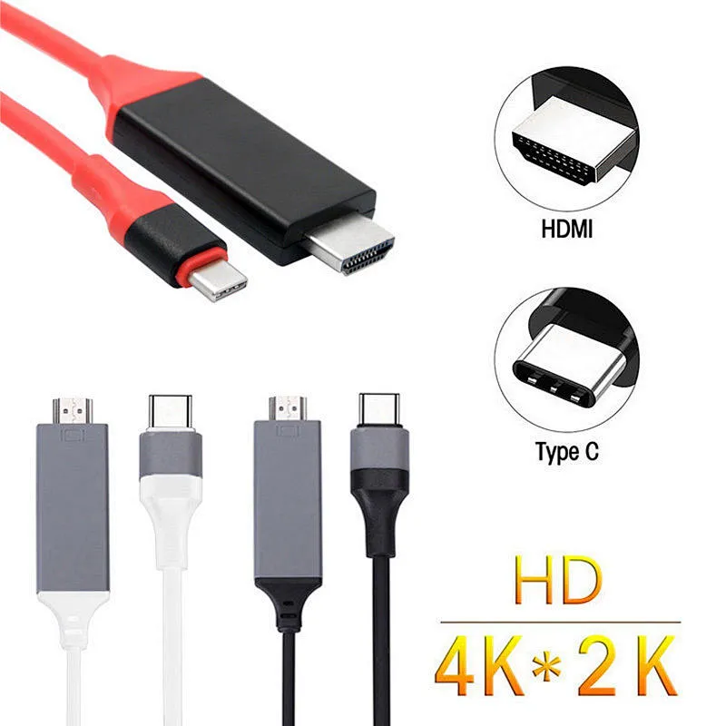 Type C USB 3.1 to 1080P HDTV Converter Cable for Macbook