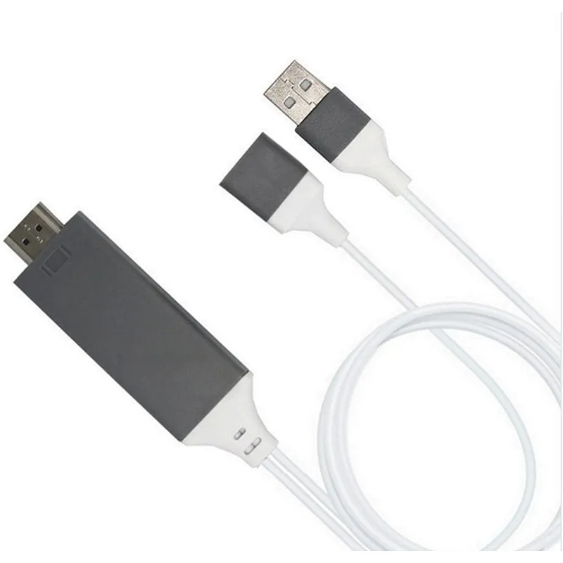 HD video cable connect phone to tv support 1080HD video micro to HDTV for andriod cellphones