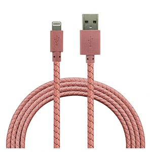 Grey Nylon Braided Data Cable For iPhonex/8/8p/7