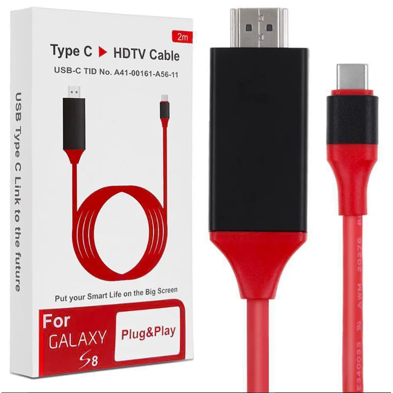 Alibaba best supplier USB C TYPE C Adapter usb3.1 type c to HDTV cable adapter for sumsang s9