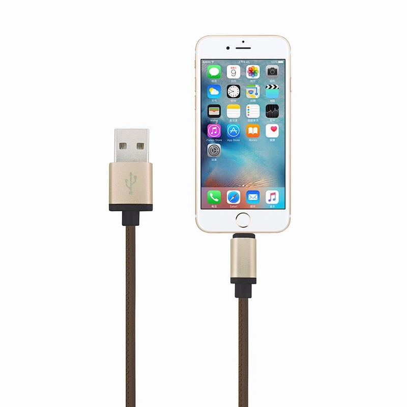 MFI manufacturing licence braided black mfi certified cable for iphone
