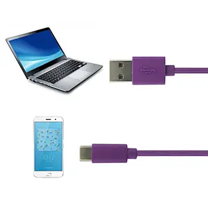 purple Super speed small android usb type c extension cable 3.0 US002, China multi fast micro usb power charge cable