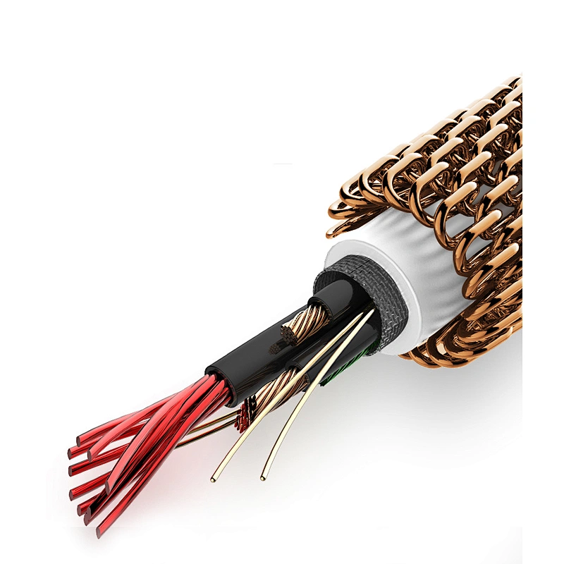 New products Metallic braid mfi certified usb 8pin cable for iphone 8/ipad air