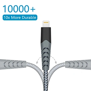 New 6Ft Usb Charger Cord Cable For iPhone 8/iPad 2