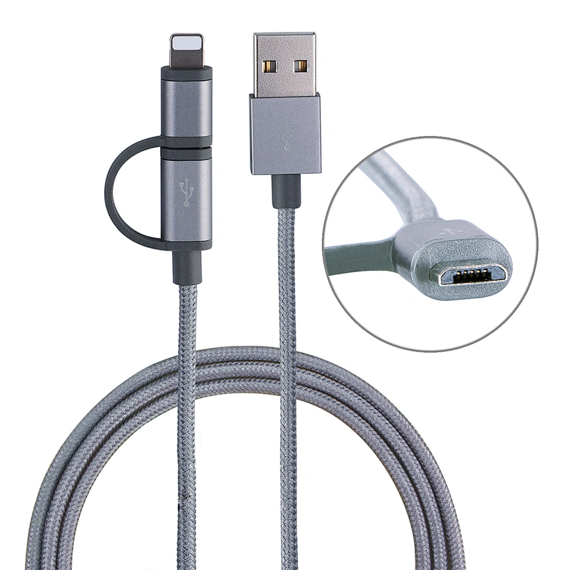High Quality Wholesale Oem 2In 1 Usb Data Cable