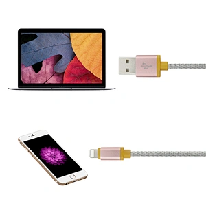 High Quality Certified Flat Charger Cable For iPhone/Apple X 8 7