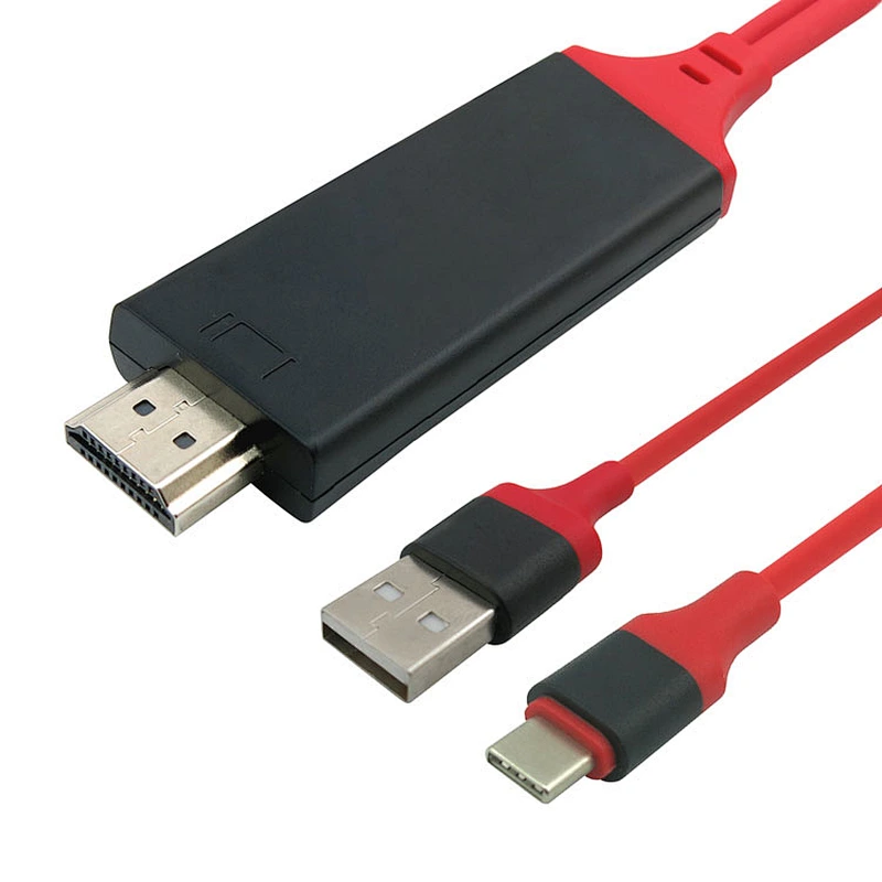 Superspeed Thunderbolt USB C Hub Type-C Hub Adapter Charger with USB2.0 For MacBook