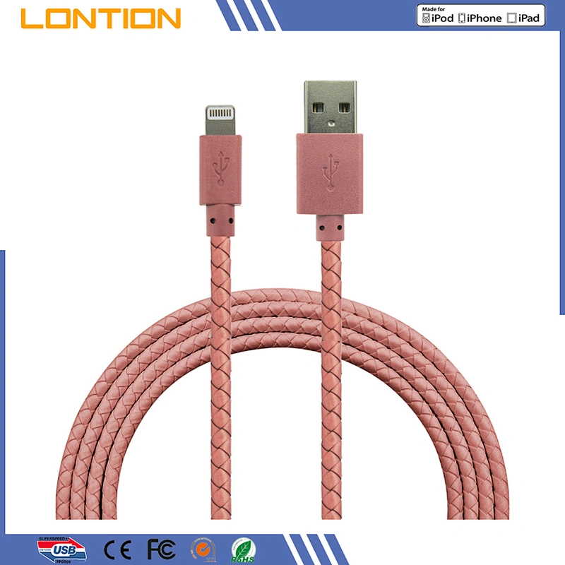 Nylon Braided Data Cable For iPhonex/8/8p/7