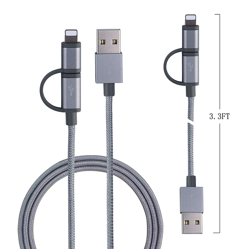 High Quality Wholesale Oem 2In 1 Usb Data Cable