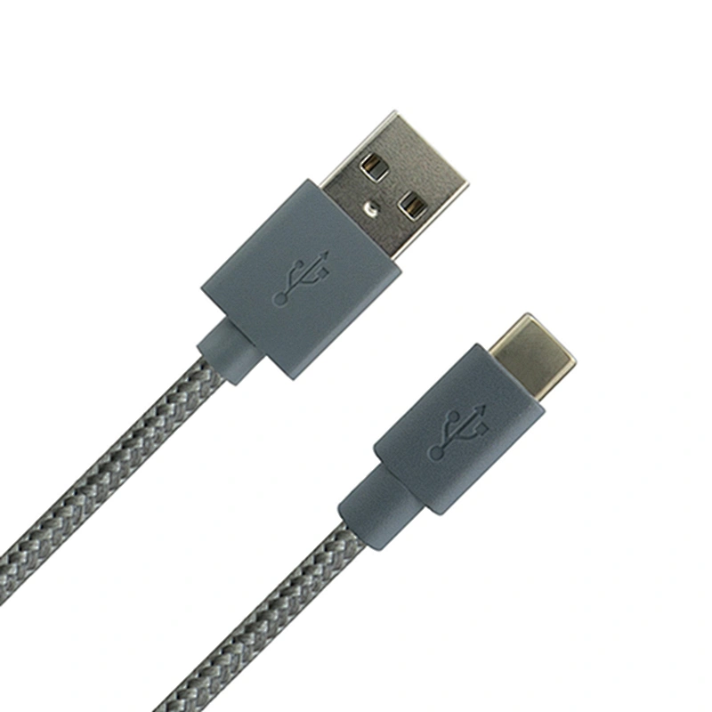 New Nylon Braided 2.1A Fast Charging 1m 2m 3m USB 2.0 to 3.1 Type C Cable for Xiaomi Macbook