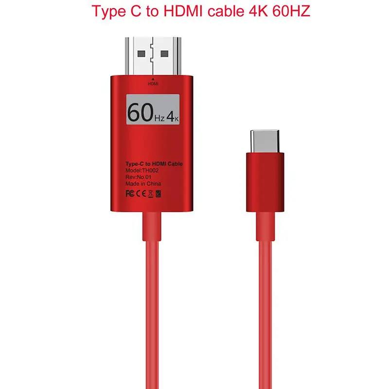 Dongguan Type-c to HDTV adapter usb-c to hdtv cable for huawei mate 10