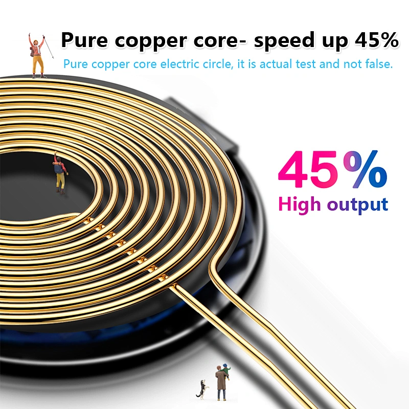 Lontion New Design Qi Slim ch wireless quickarger charging pad