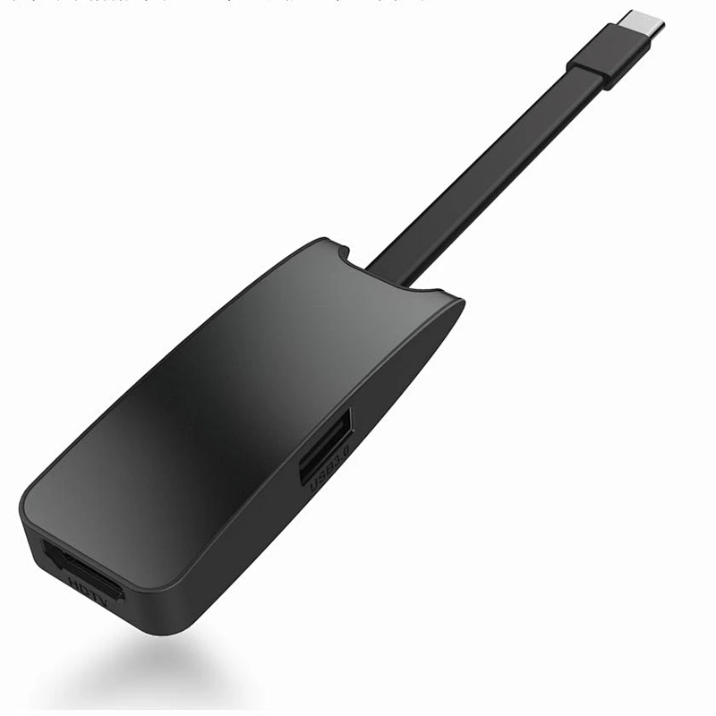 Supper Mini USB C HUB 3 in 1 type C HUB Adapter